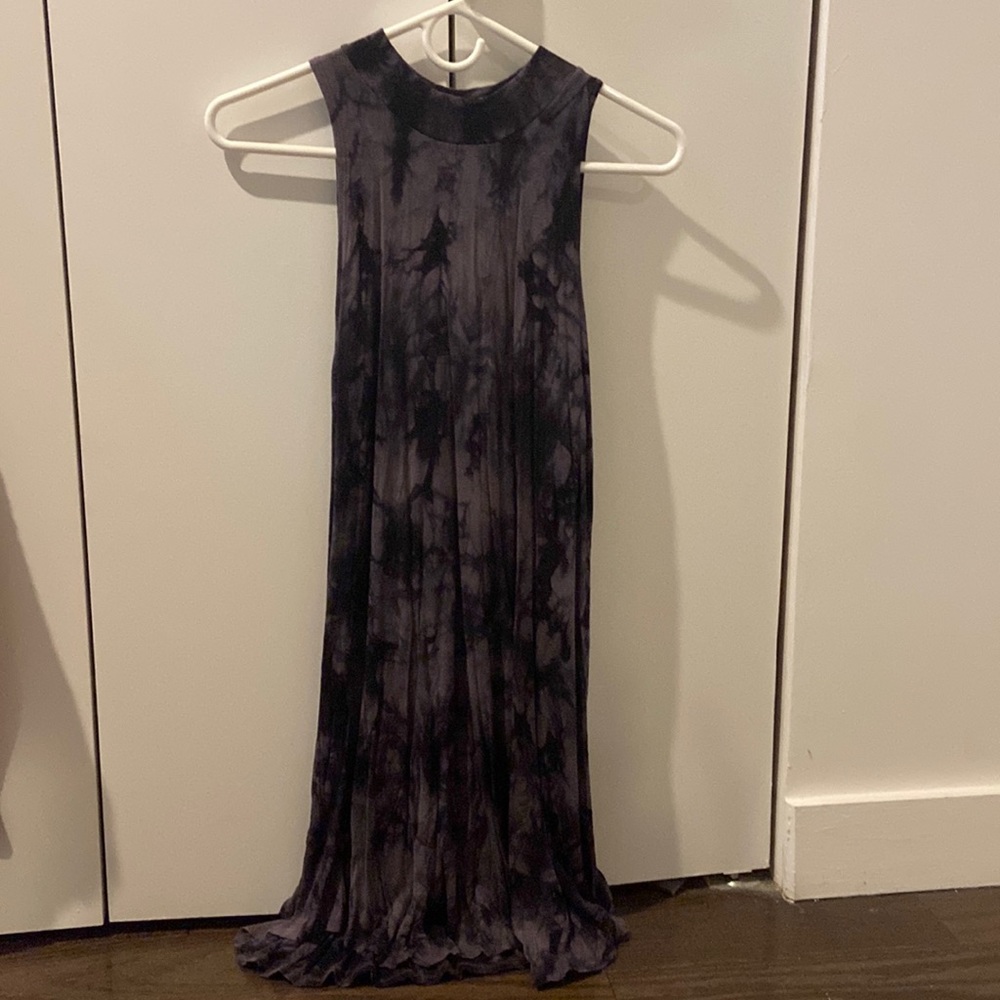Ginger G, size S, high-neck tie dye dress